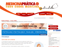 Tablet Screenshot of medicinapratica.com.br